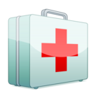 Illustrasjon av førstehjelpskoffert